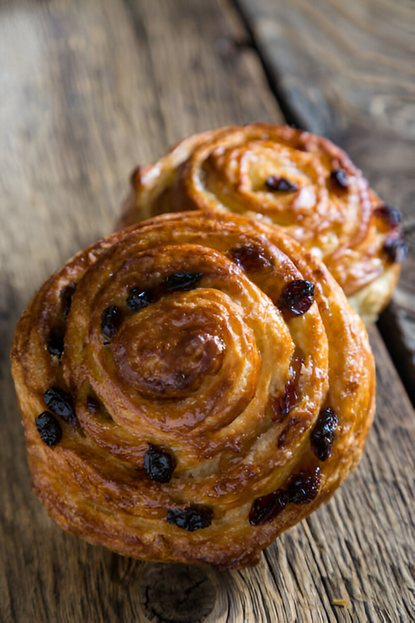Prantsuse rosinasaiad - Pain aux Raisins